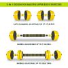Adjustable Dumbbells and Barbell Set