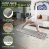 Extra Thick Yoga and Pilates Mat  1/2-in