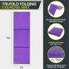Tri-Fold Folding Exercise Mat 6ft x 2ft