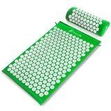 Acupressure Mat and Pillow Set (Option: Green)