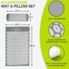 Acupressure Mat and Pillow Set