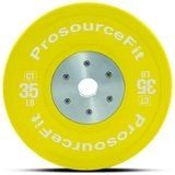 Color Training Bumper Plate (Option: 35lb - Yellow)